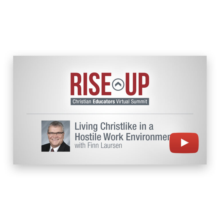 Living Christlike in a Hostile Work Environment (with Finn Laursen) [VIDEO]
